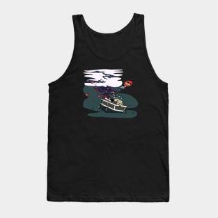 Headless Horseman Derby Car Driver Tank Top